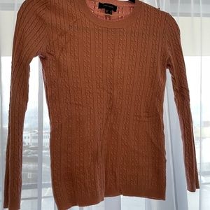 Atmosphere Pink cable knit sweater top